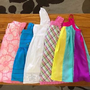 Baby Girl 9-18 month Summer Dress Bundle